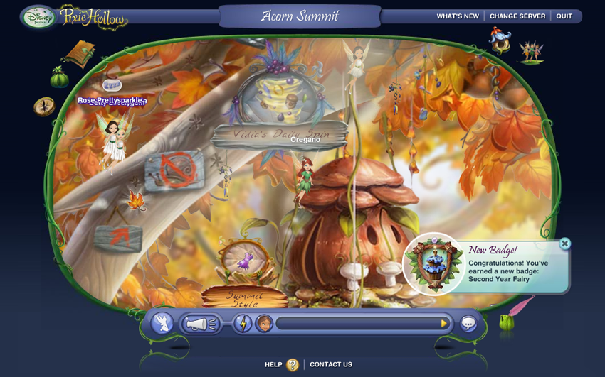 pixie hollow online game
